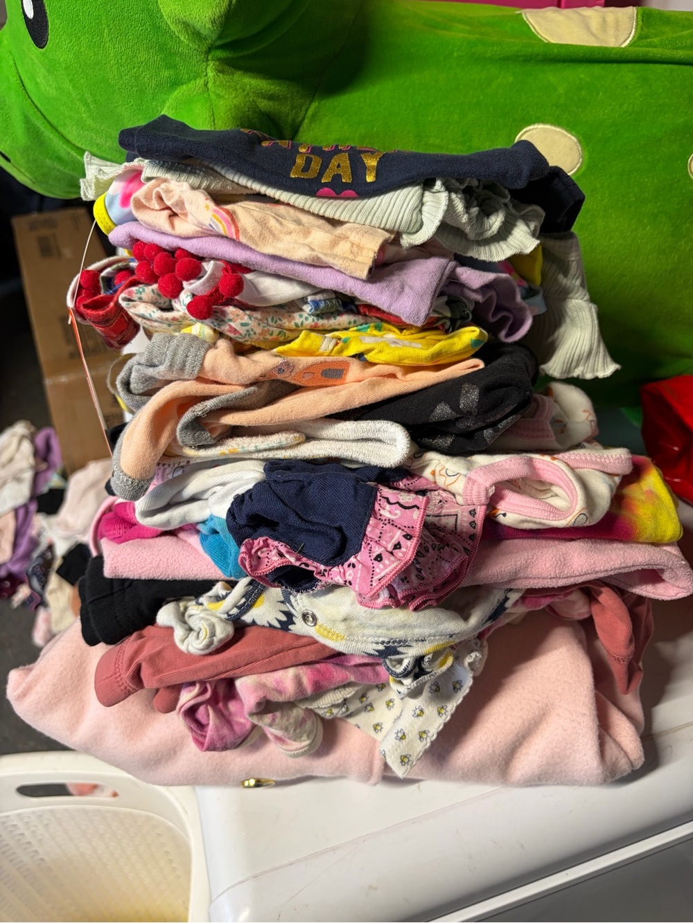 Assorted bundle of baby girl clothing (nb-24m) various brands & sizes